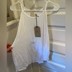 Prana Foundation Slit Back Tank